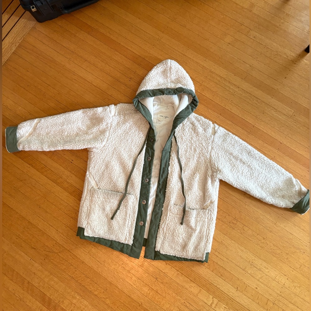 Greg Lauren Sherpa Jacket